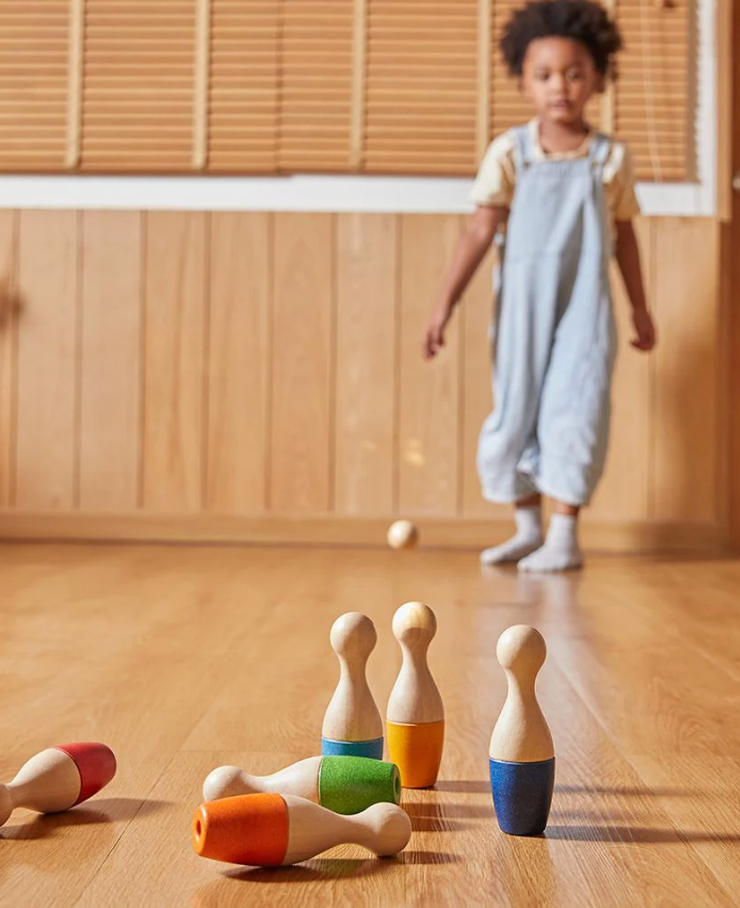 >Plan Toys -Bowling Set