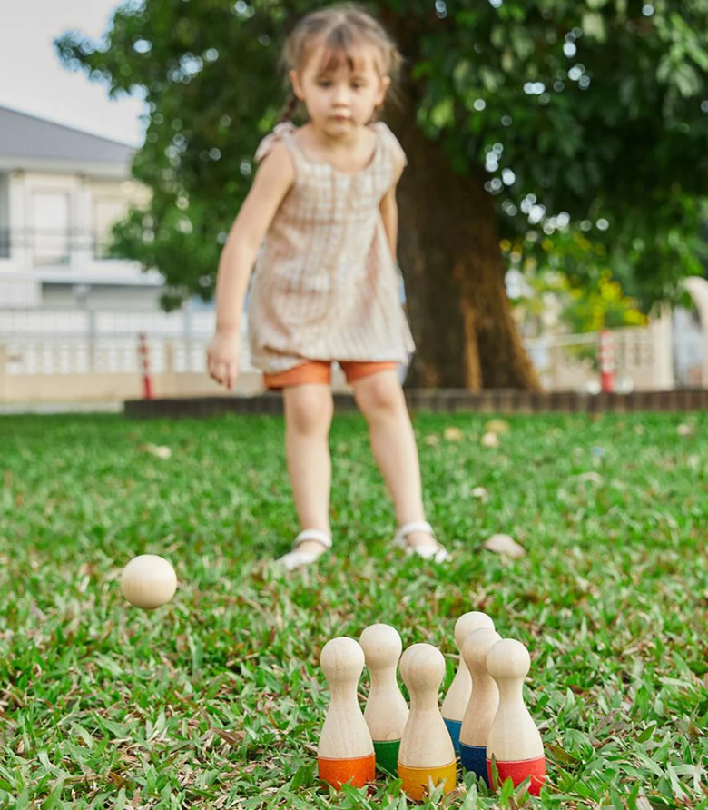 >Plan Toys -Bowling Set