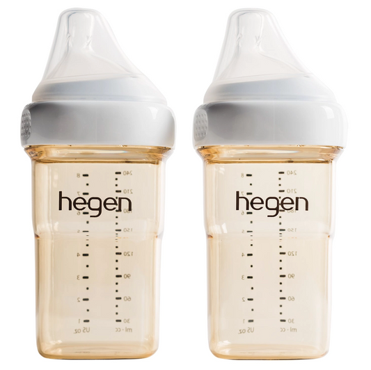 Hegen 8oz /240ml Ppsu Feeding Bottle in 2 Pack