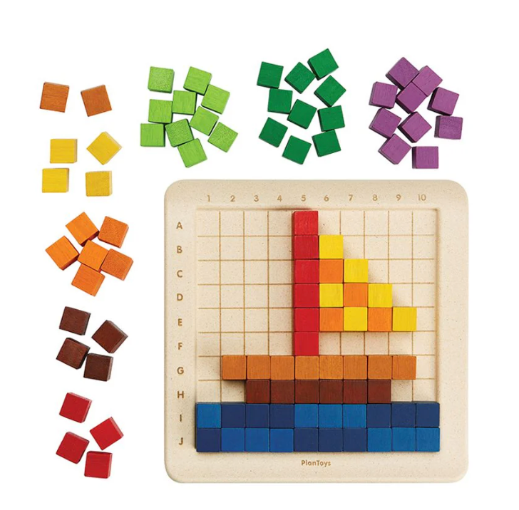 >Plan Toys - 100 Counting Cubes - Unit Plus