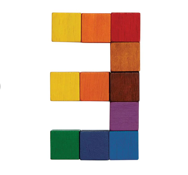 >Plan Toys - 100 Counting Cubes - Unit Plus