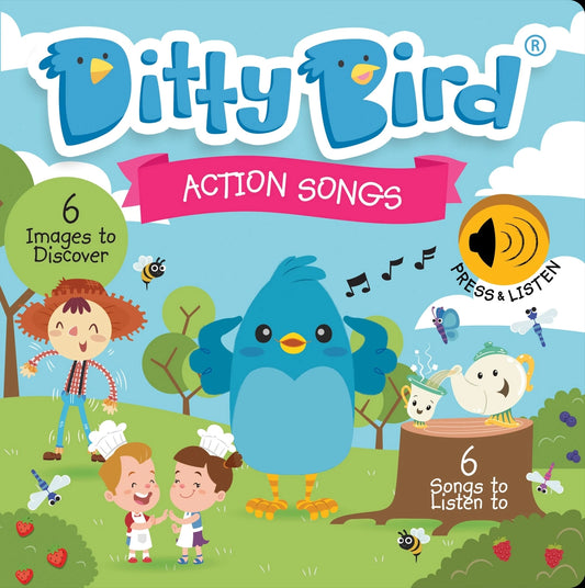Ditty Bird Sound Book Bestseller Motor Skills: Action Songs
