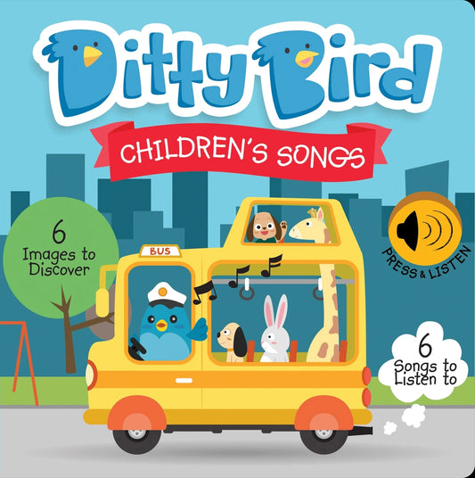 Ditty Bird Sound Book: Children´S Songs- Bestseller - Easter